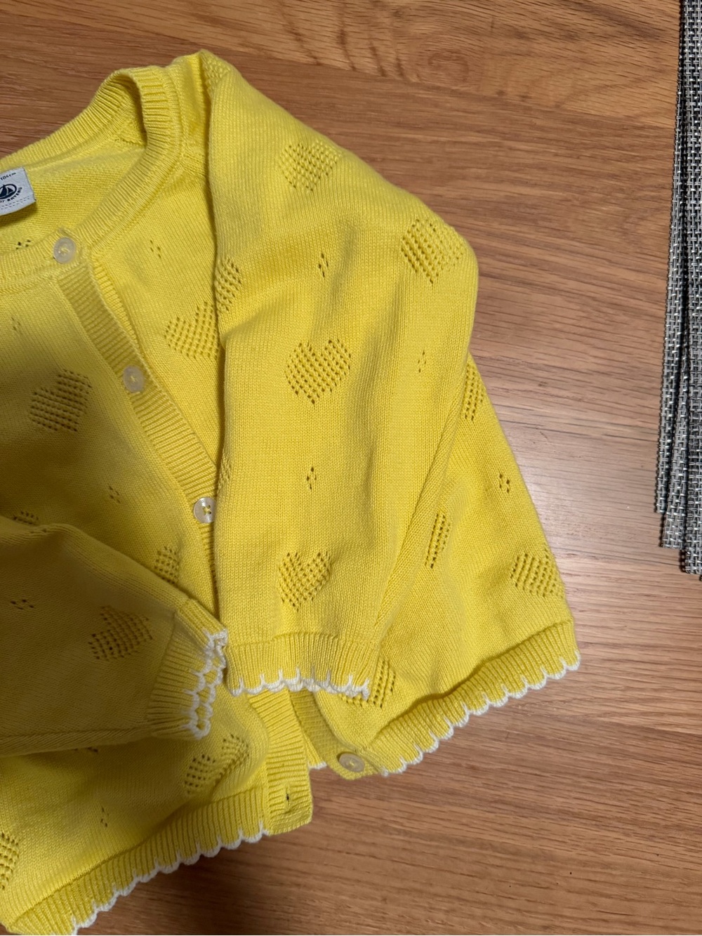 Petit Bateau kids Knit Cardigan Sweater - Picture 6 of 8